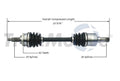 NEW CV AXLE
