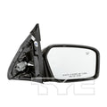 0610 FD FSION/MC MILAN PWR HT BLK MIR RH