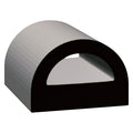 .562 X .75 "D", EPDM, W/ST, BLK