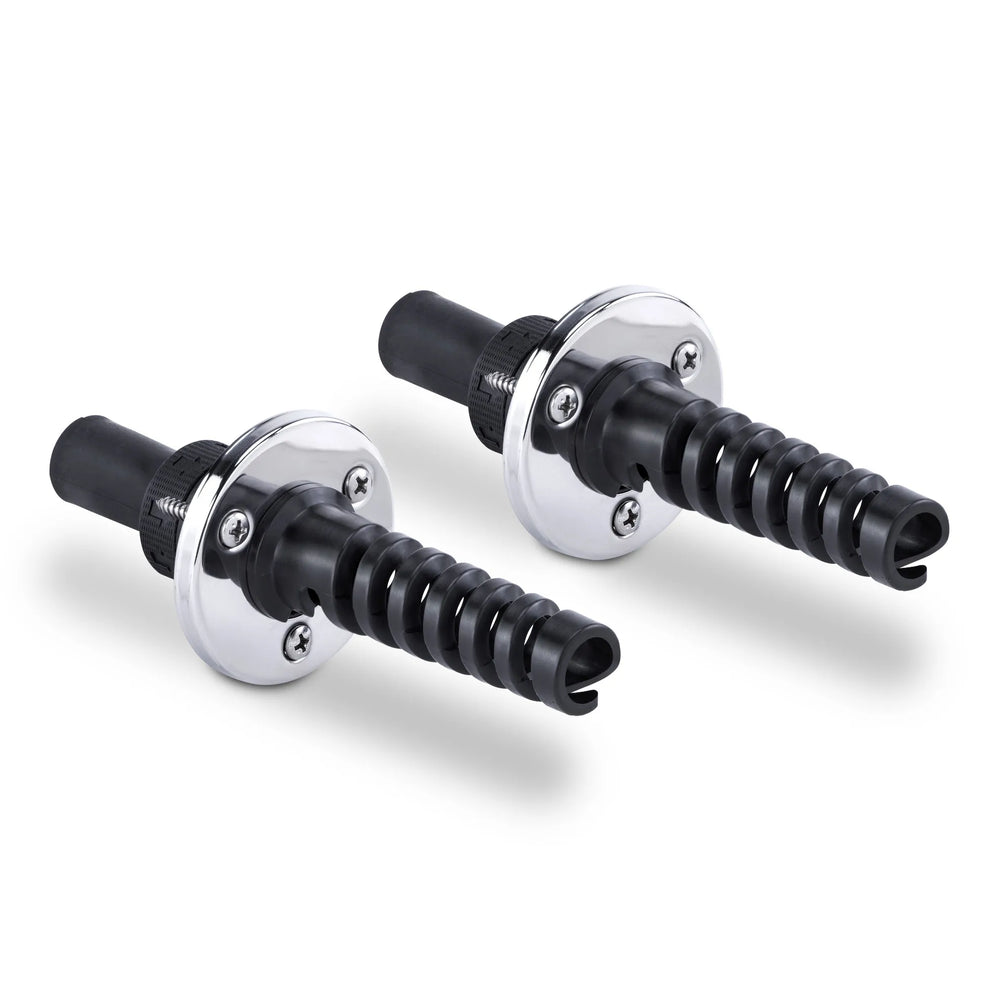 FIELD INSTALLED BULKHEAD FITTING KIT SINGLE HOSE; STAINLESS STEEL COVER PLATES