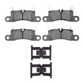 DFC 11-18 Porsche Cayenne Rear 5000 Advanced Ceramic Brake Pads and Hardware Kit