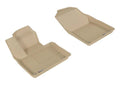 3D MAXpider 2015-2019 Volvo XC90 Kagu 1st Row Floormat - Tan