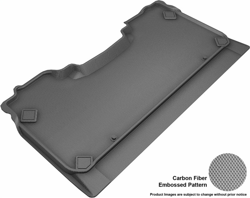 3D MAXpider 2019-2020 Dodge Ram 1500 Crew Cab Kagu 2nd Row Floormats - Gray