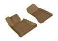 3D MAXpider 2004-2010 BMW 5 Series E60 Kagu 1st Row Floormat - Tan
