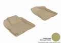 3D MAXpider 2011-2013 Kia Sorento 7-Seats Kagu 1st Row Floormat - Tan