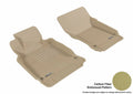 3D MAXpider 2011-2019 Infiniti Q70/M37 Kagu 1st Row Floormat - Tan