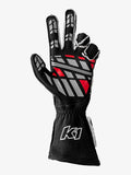 Glove Track1 Black Small SFI 5