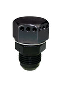 Moroso Positive Seal Vented Fitting -10An Male - Aluminum - Single