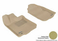 3D MAXpider 2006-2012 Ford Fusion Kagu 1st Row Floormat - Tan