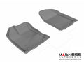 3D MAXpider 2007-2014 Ford Edge Kagu 1st Row Floormat - Gray