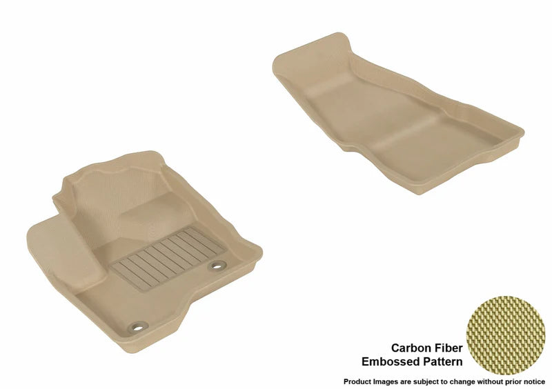 3D KAGU FLOOR MAT 1ST ROW TAN