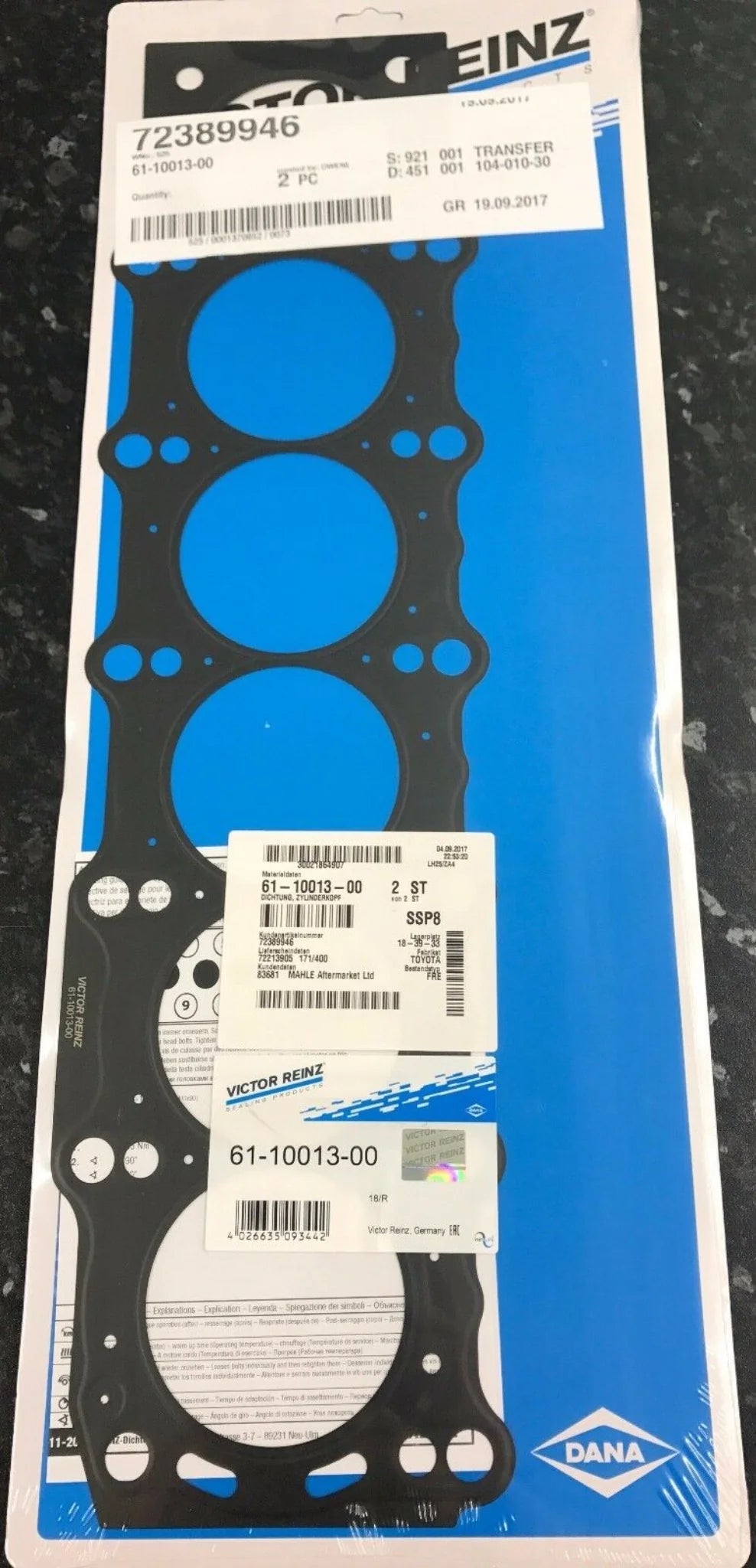 Engine Cylinder Head Gasket - 61-10013-00