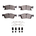 DFC 11-22 Dodge Durango Front 5000 Advanced Ceramic Brake Pads and Hardware Kit