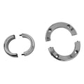 Split Swivel Floor Mount For 2in Column Polished