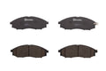 Brembo 03-04 Nissan Frontier/00-04 Xterra Front Premium NAO Ceramic OE Equivalent Pad