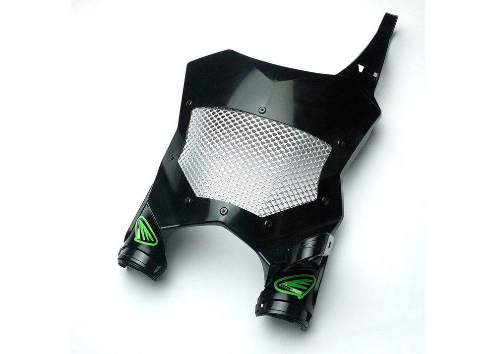 Cycra 17-25 Kawasaki KX250/F/X/ 16-25 KX450/F/X Vented Stadium Plate - Black