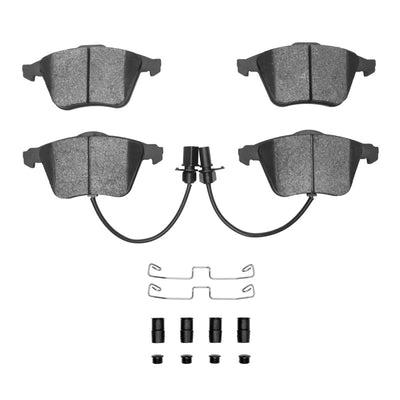 R1 01-05 Audi A6 Quattro Front Euro Ceramic Brake Pads and Hardware Kit