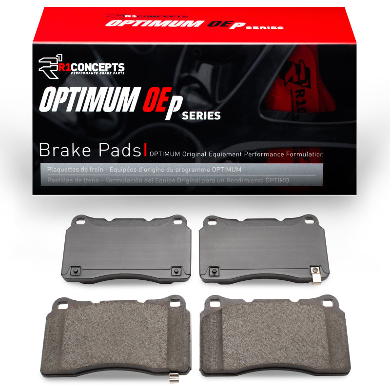 R1 10-16 Hyundai Genesis Coupe Front R1 Optimum OE Brake Pads