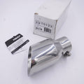 MBRP Universal Tip 4in O.D. Dual Wall Angled 2.5in inlet 8in length T304