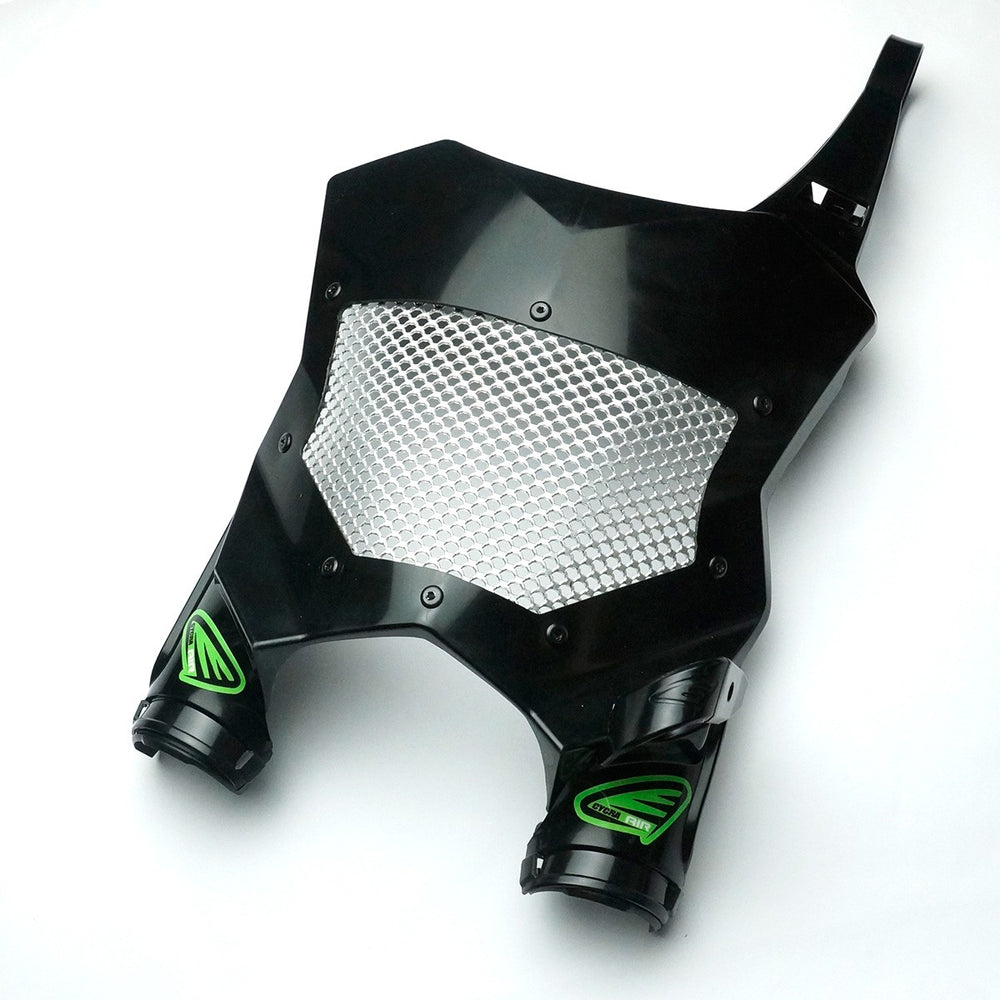 Cycra 17-25 Kawasaki KX250/F/X/ 16-25 KX450/F/X Vented Stadium Plate - White