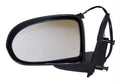 Left Power, Manual Folding Mirror for 2007-2010 Jeep MK Compass, Textured Black Crown Automotive
