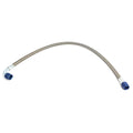 Fragola -6AN Hose Assembly Straight x 90 Degree Alum Nut 24in