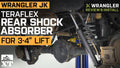 ~(6 lbs. 24X4X4)~ JK 3-4 9550 VSS Rear Shock Absorber 07-Pres Wrangler JK TeraFlex
