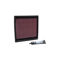 K&N 8.5in O/S Length x 8.375in O/S Width x .75in H Ducati Replacement Air Filter