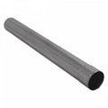 Exhaust Pipe 24 Inch Aluminized 4 Inch OD Straight Bumped On One End Diamond Eye
