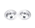 Power Stop 91-03 Ford Escort Rear Evolution Drilled & Slotted Rotors - Pair