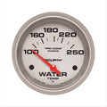 ~(0.6 lbs. 5X5X5)~ GAUGE WATER TEMP 2 5/8 IN 100-250degree F ELECTRIC MARINE SILVER