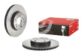 Brembo 14-15 Acura ILX/98-17 Honda Accord/06-15 Civic Front Premium UV Coated OE Equivalent Rotor
