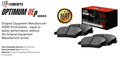 R1 17-22 Acura NSX Rear Optimum OE Brake Pads