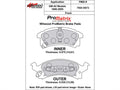 Wilwood Pad Set Promatrix D673