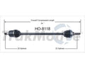 NEW CV AXLE