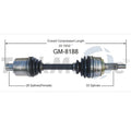 NEW CV AXLE