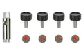 Project Kics Leggdura Racing Number Plate Lock Bolt Set - Black