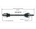 NEW CV AXLE