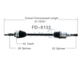 NEW CV AXLE