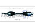 NEW CV AXLE