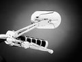 Kuryakyn Magnum Plus Mirror Flat Glass Chrome