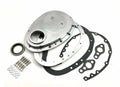 2-Pc Timing Chain Cover SB Chevy Polished Alum