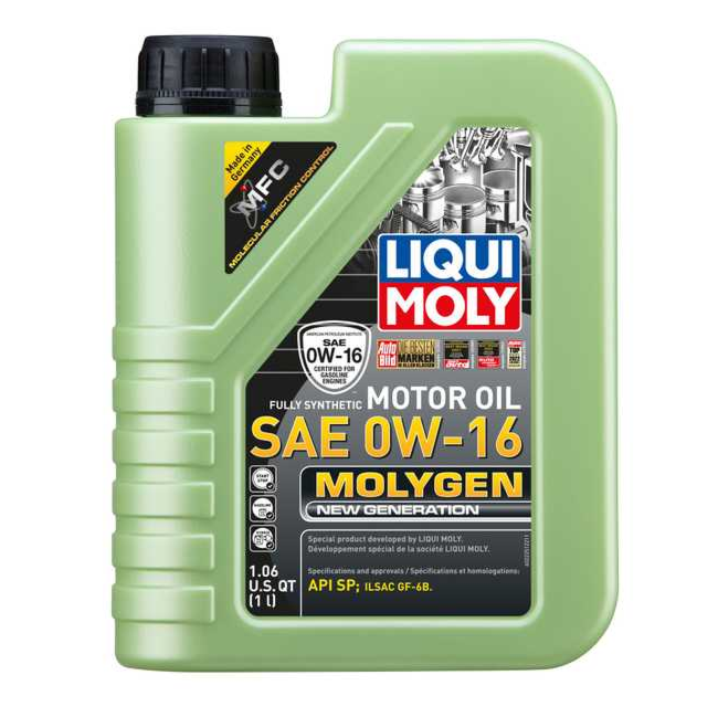 LIQUI MOLY 1L Molygen New Generation Motor Oil SAE 0W16