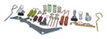 Rear Drum Brake Hardware Kit for 1979-1988 Jeep J-20 Trucks Crown Automotive