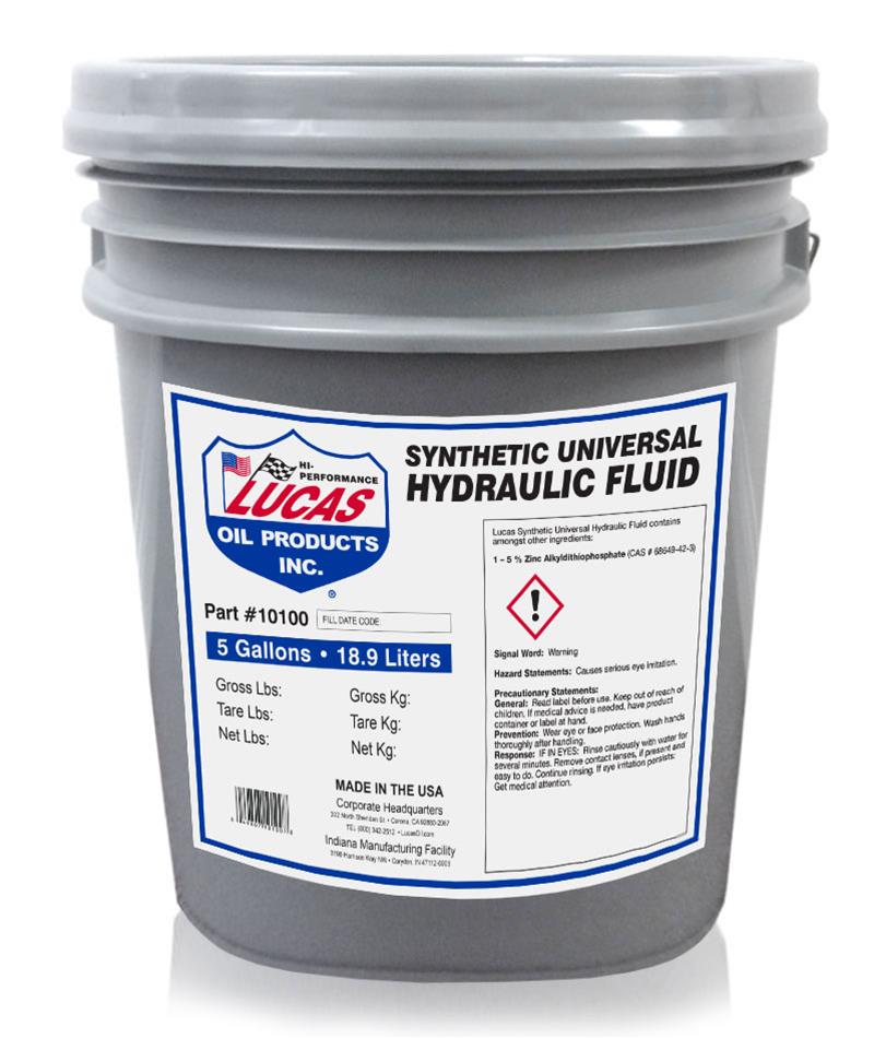 L HYDRAULIC FLUID/1X1/5 GALLON PAIL