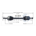 NEW CV AXLE