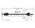 NEW CV AXLE