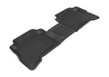 3D MAXpider 2011-2013 Kia Sorento 7-Seats Kagu 2nd Row Floormats - Black