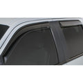 Stampede 2009-2014 Ford F-150 Crew Cab Pickup Snap-Inz Sidewind Deflector 4pc - Smoke