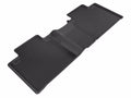 3D MAXpider 2016-2020 Toyota Tacoma Access Cab Kagu 2nd Row Floormats - Black